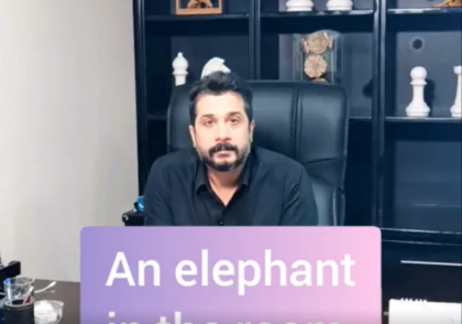 an elephant in the room